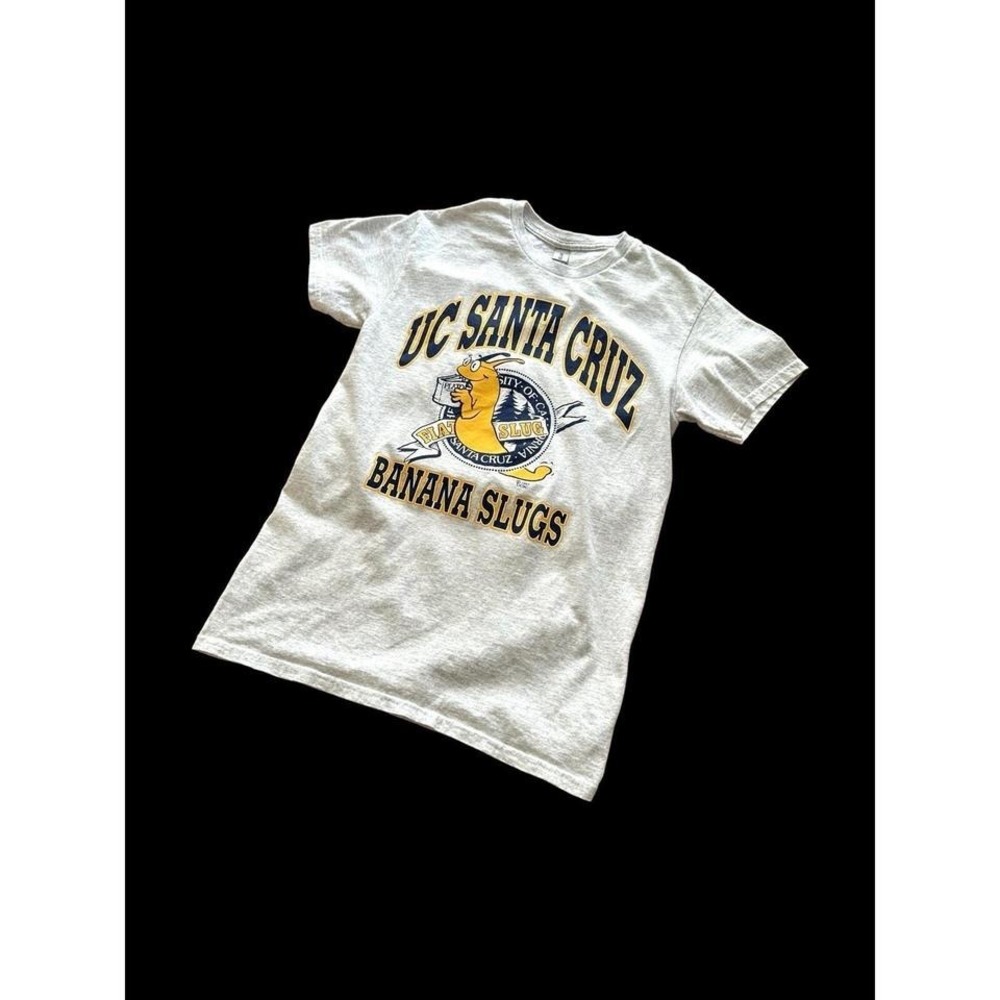 1997 UC Santa Cruz Banana Slugs Vintage Pulp Fiction Shirt Small Movie Tarantino